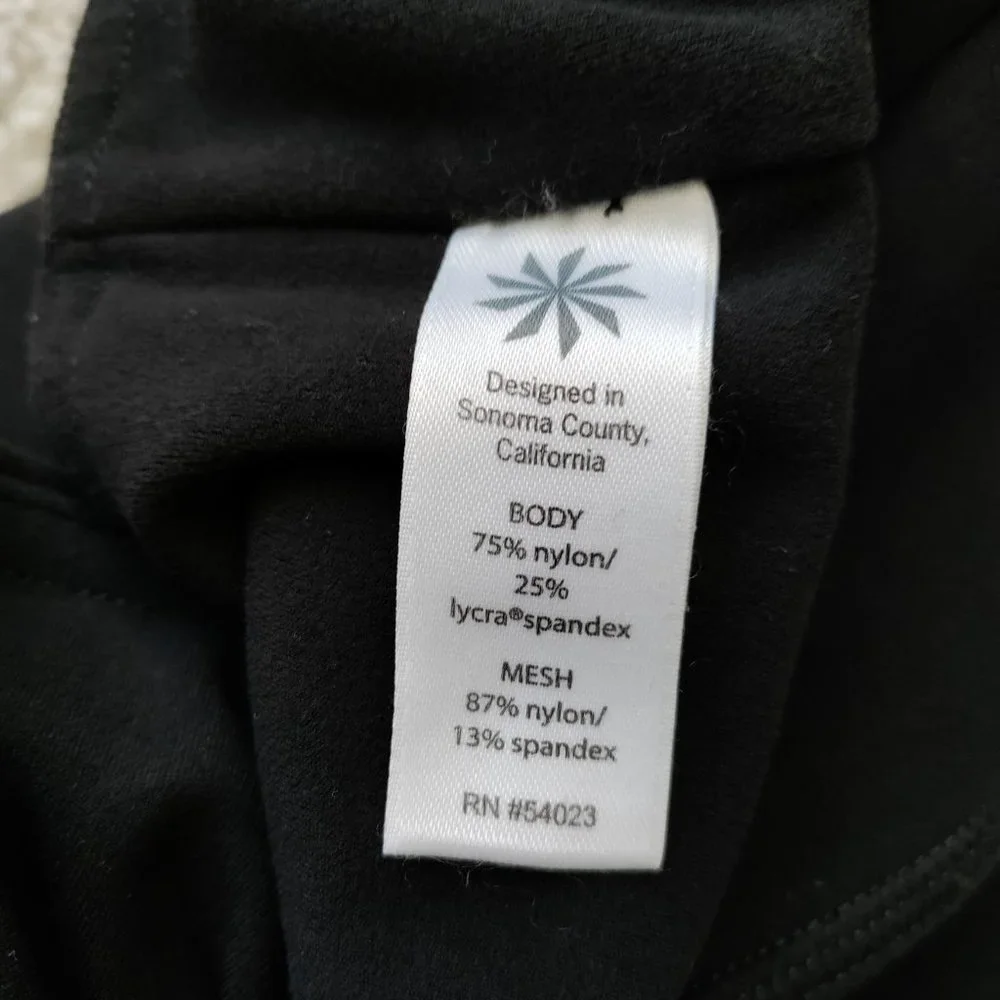Athleta | Mantra High Rise Capri Mesh Panels Pants Size S - Picture 11 of 16